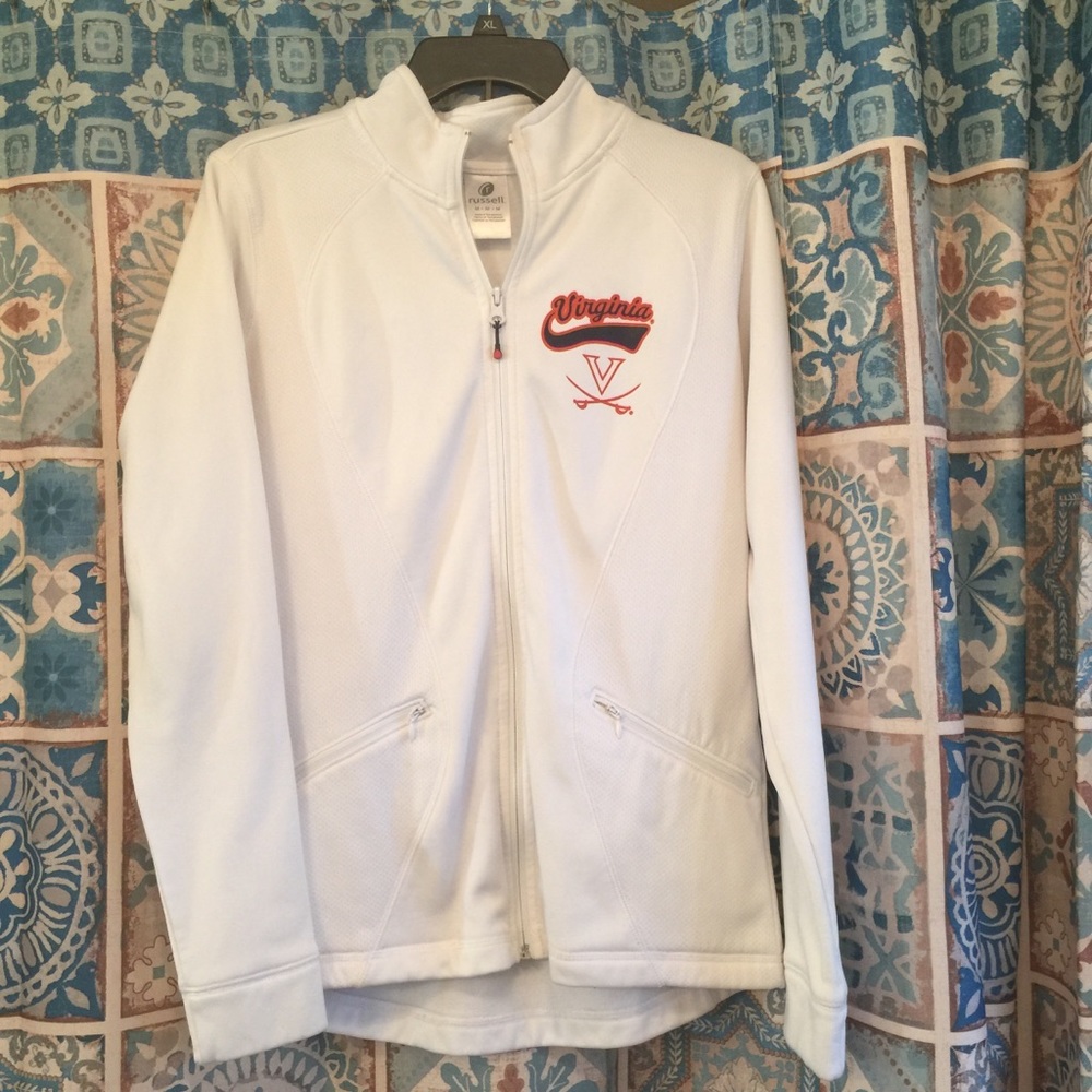 UVA Cavaliers Track/ Athletic Jacket - Picture 2 of 6